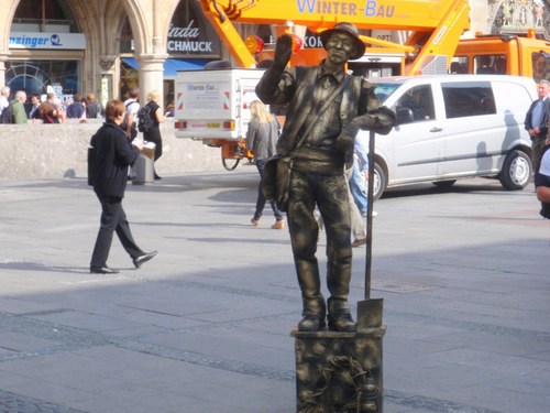 My favorite interactive statue in Munich.